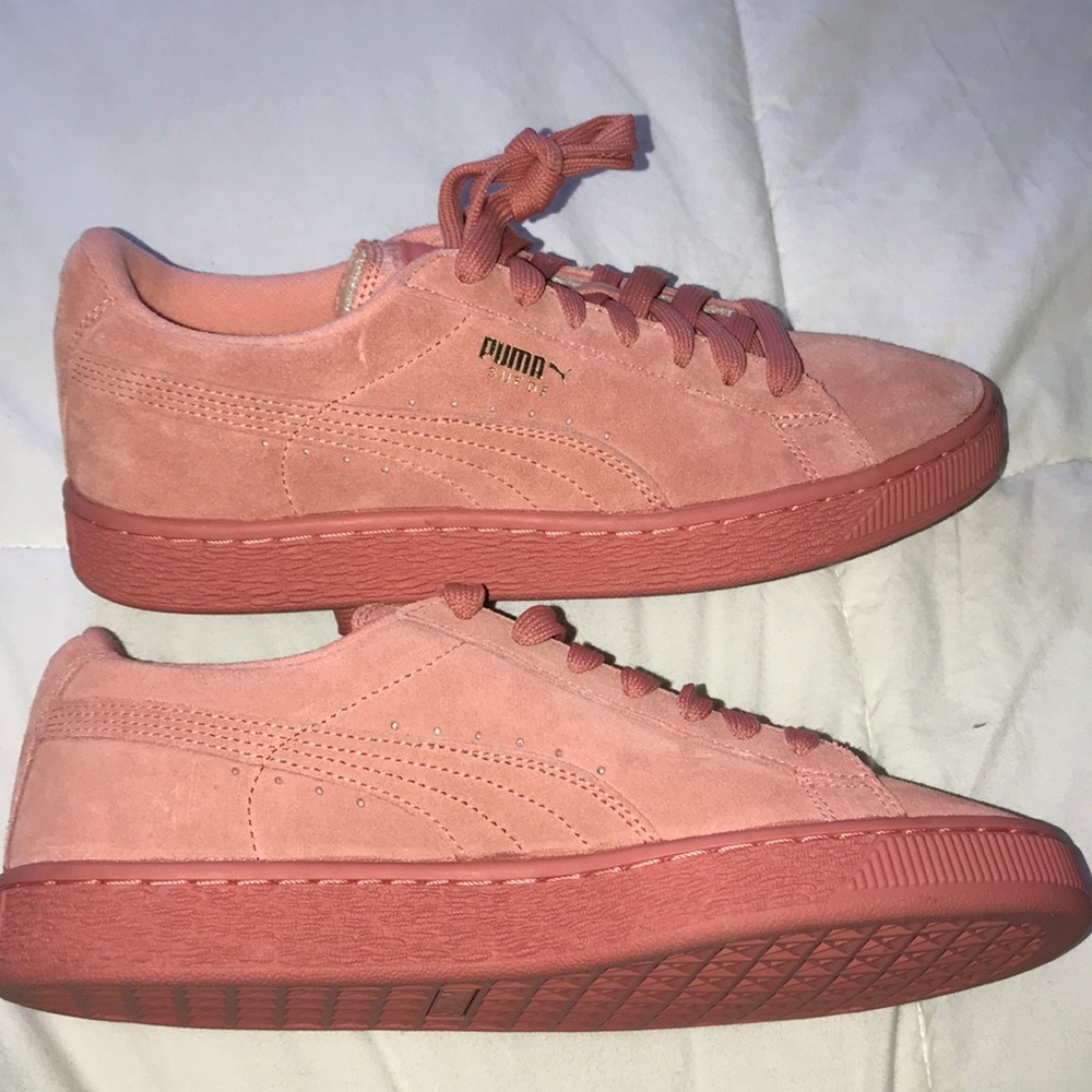 Puma Suede Pink Sneakers